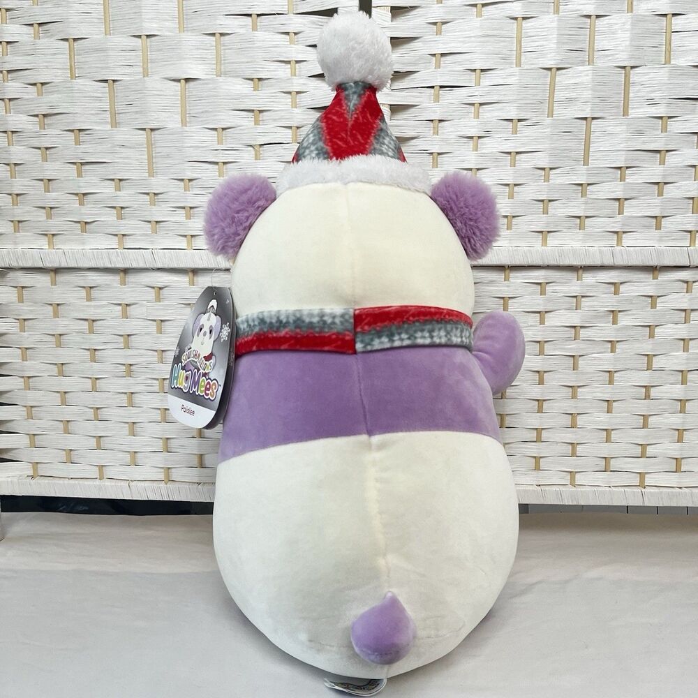 Squishmallows Paislee the Pandacorn 14" Hug Mees Christmas 2021 Holiday Plush - Picture 7 of 11